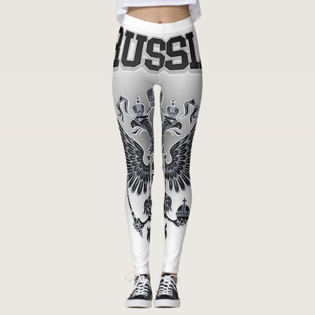 Russia Coat of Arms Leggings (Front)