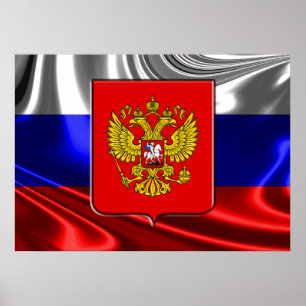 Russia Coat of arms Poster