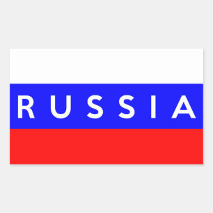 russia country flag symbol name text sticker