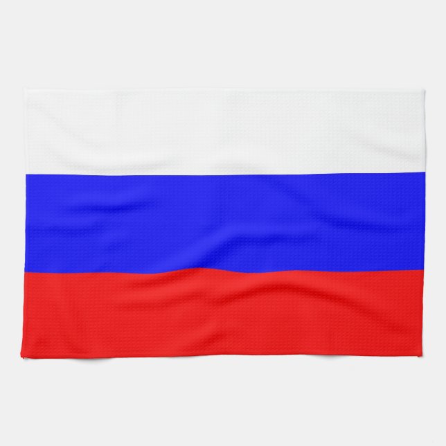 russia country flag towel (Horizontal)