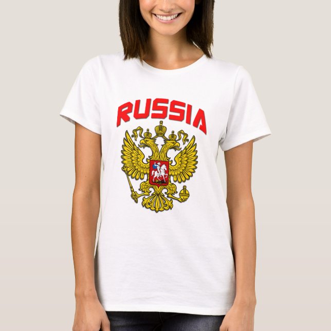 Russia Crest T-Shirt (Front)
