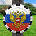 Russia Dartboard & Russian Flag / game board<br><div class="desc">Dartboard: Russia & Russian flag darts,  family fun games - love my country,  summer games,  holiday,  fathers day,  birthday party,  college students / sports fans</div>