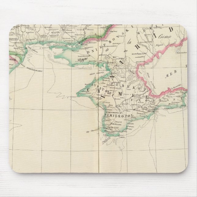 Russia, Europe 22 Mouse Pad (Front)
