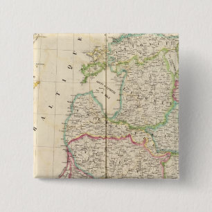 Russia, Europe 9 2 Inch Square Button