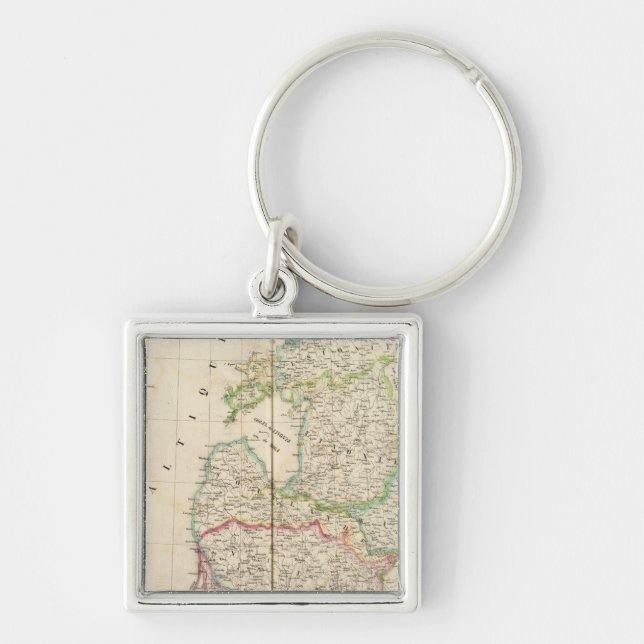 Russia, Europe 9 Keychain (Front)