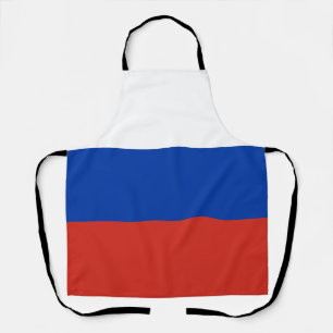 Russia flag apron