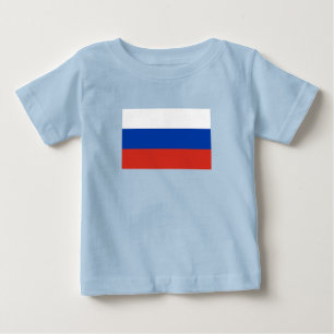 Russia Flag Baby T-Shirt