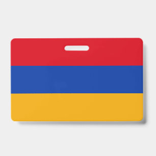 Russia Flag Badge