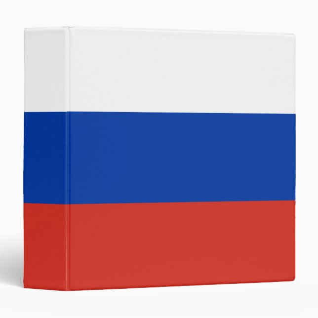 Russia Flag Binder (Front/Spine)