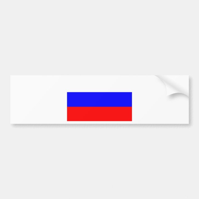 Russia flag bumper sticker (Front)