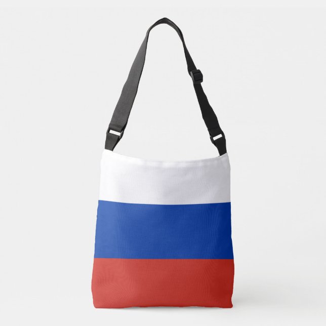 Russia Flag Crossbody Bag (Front)