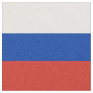 Russia flag fabric