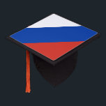Russia Flag Graduation Cap Topper<br><div class="desc">Patriotic flag of Russia.</div>