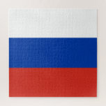 Russia Flag Jigsaw Puzzle<br><div class="desc">Russia Flag Puzzle. You can add your own text or graphics by clicking "customize further"</div>