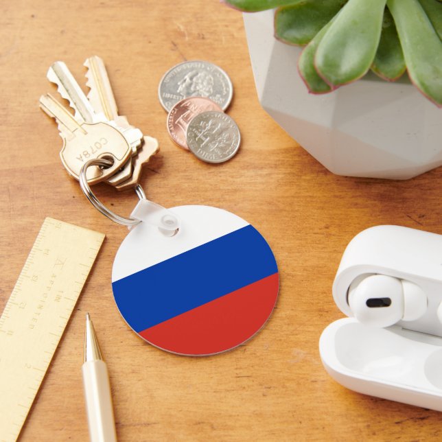 Russia flag keychain (Desk)