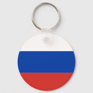 Russia Flag Keychain