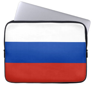 Russia flag laptop sleeve