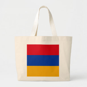 Russia Flag Large Tote Bag