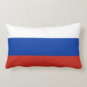 Russia Flag Lumbar Pillow