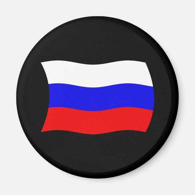 Russia Flag Magnet (Front)