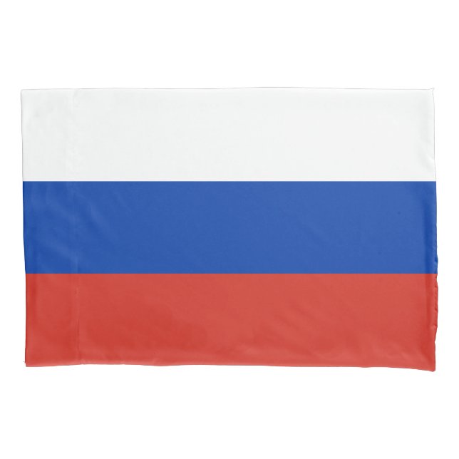 Russia Flag Pillowcase (Front)