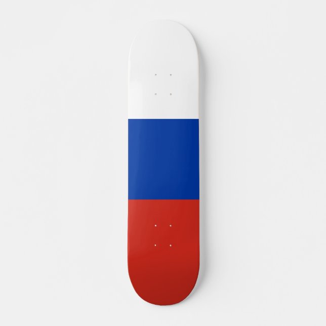 Russia flag skateboard (Front)