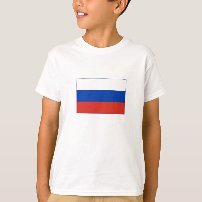 Russia Flag T-Shirt (Front)