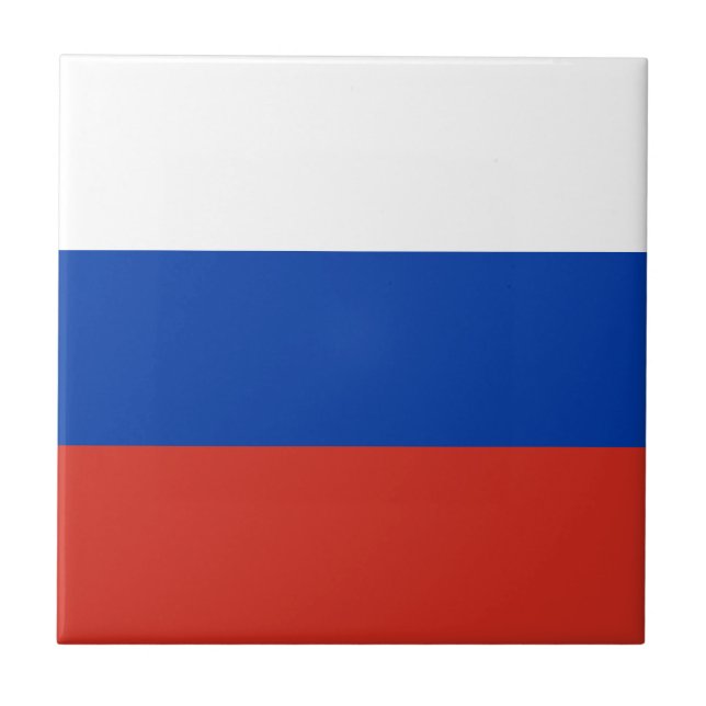 Russia Flag Tile (Front)