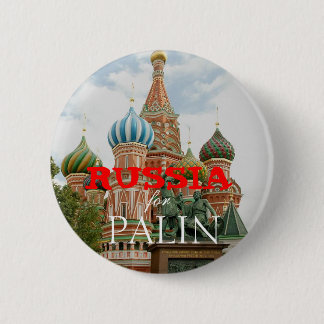 Russia for Palin 2 Inch Round Button