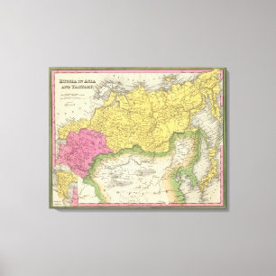 Russia In Asia And Tartary Canvas Print