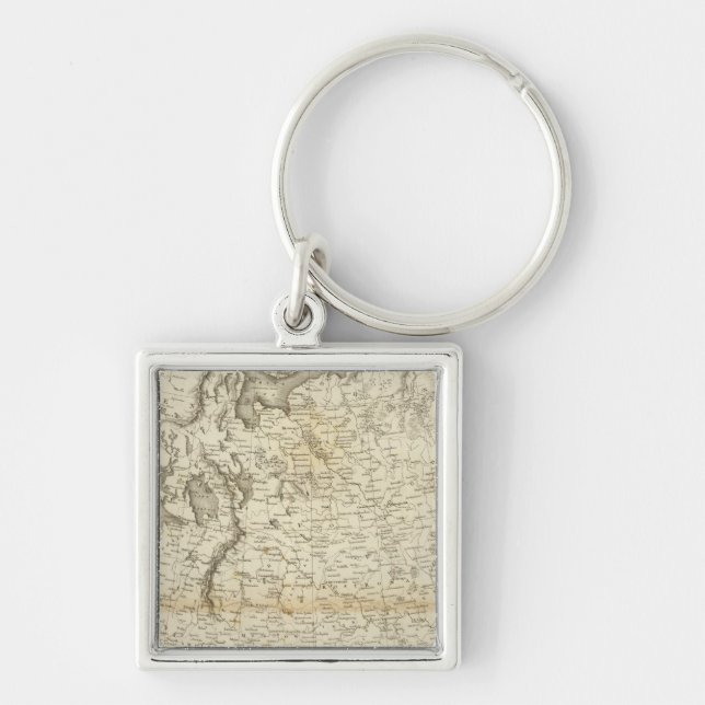 Russia in Europe Keychain (Front)