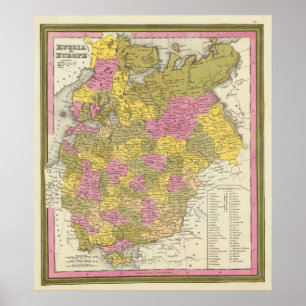 Russia In Europe Poster