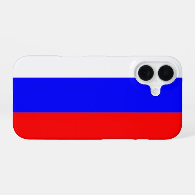 Russia iPhone 16 Case (Back Horizontal)