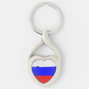 Russia Keychain