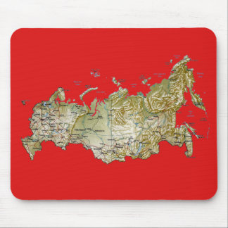 Russia Map Mousepad