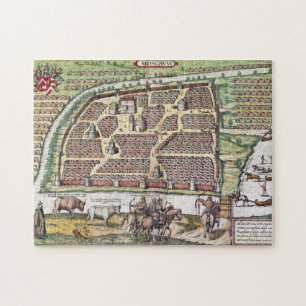 RUSSIA: MOSCOW, 1591 JIGSAW PUZZLE