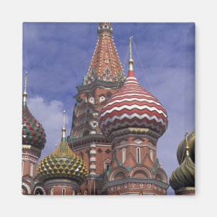 Russia, Moscow, Red Square. famous onions of St. Magnet