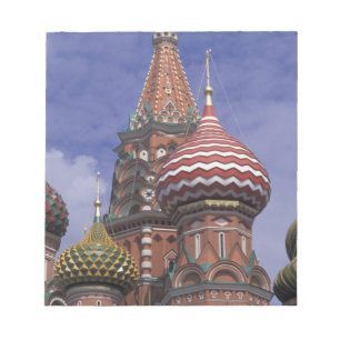Russia, Moscow, Red Square. famous onions of St. Notepad