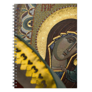 Russia, Moscow, Red Square. Our Lady of Kazan Notebook