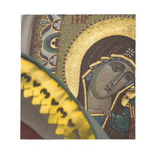 Russia, Moscow, Red Square. Our Lady of Kazan Notepad