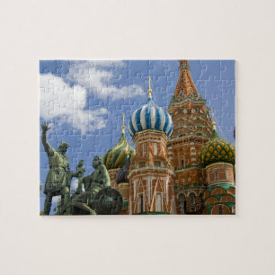 Russia, Moscow, Red Square. St. Basil's 3 Jigsaw Puzzle