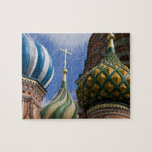 Russia, Moscow, Red Square. St. Basil's Jigsaw Puzzle