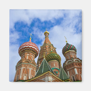 Russia, Moscow, Red Square, St. Basil's Magnet