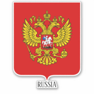 Russia National Coat Of Arms Patriotic
