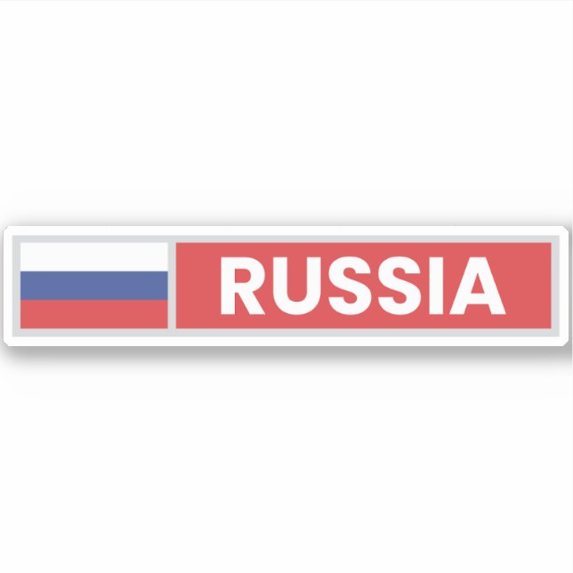 Russia National Flag (Front)