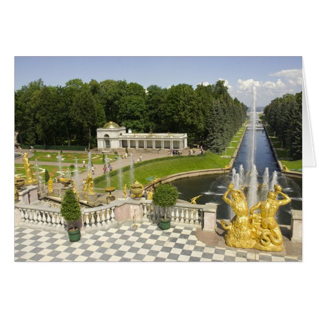 Russia. Petrodvorets. Peterhof Palace. Peter the (Front Horizontal)