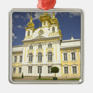 Russia. Petrodvorets. Peterhof Palace. Peter the 2 Metal Ornament