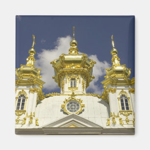 Russia. Petrodvorets. Peterhof Palace. Peter the 4 Magnet