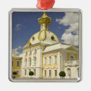 Russia. Petrodvorets. Peterhof Palace. Peter the 5 Metal Ornament