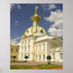 Russia. Petrodvorets. Peterhof Palace. Peter the 5 Poster